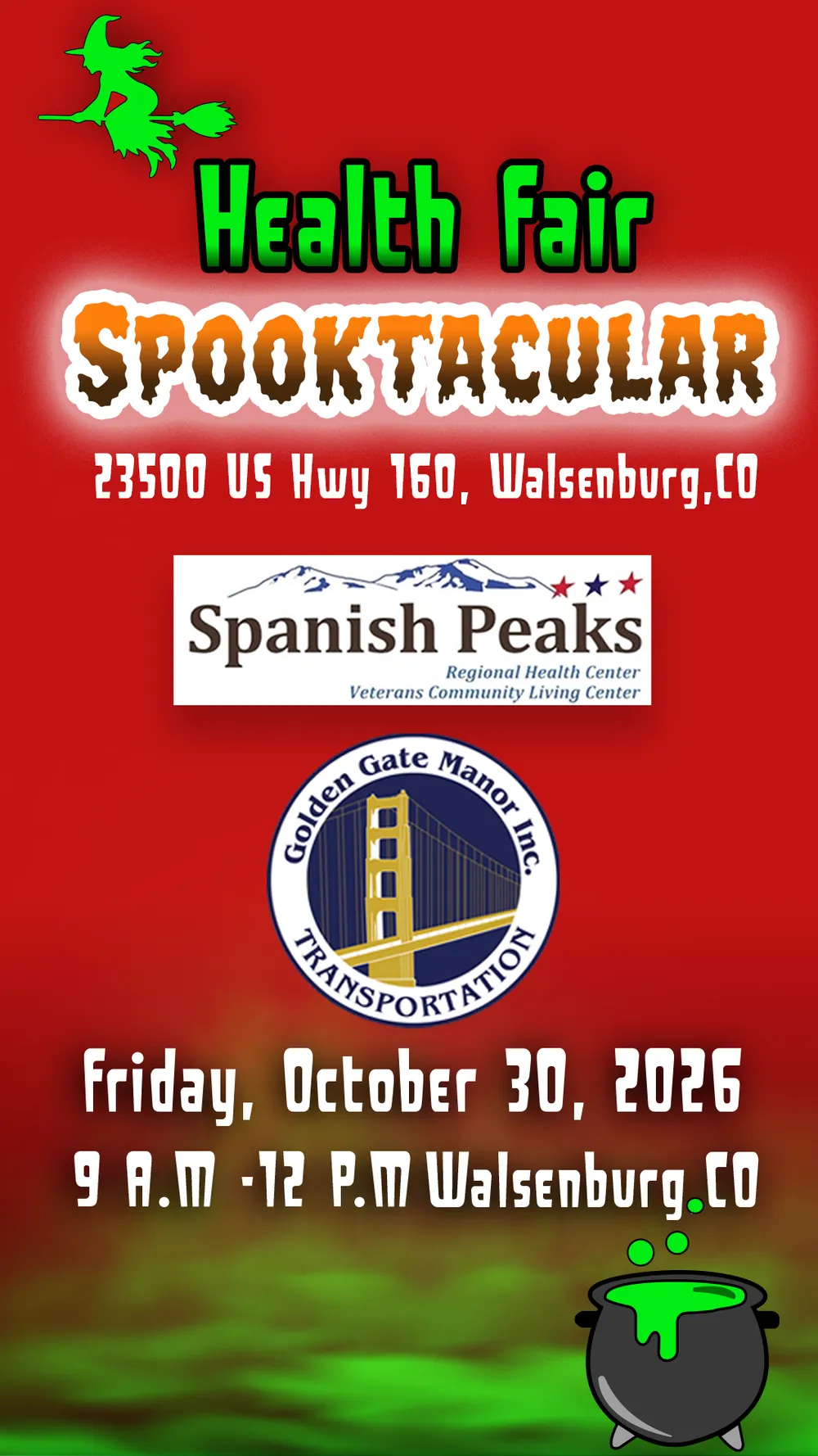 Upcoming event with Golden Gate Manor
